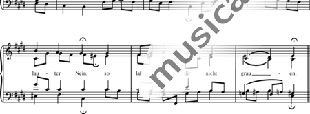 Bach, Johann Sebastian: Es ist das Heil uns kommen her - Chor>SATB:1