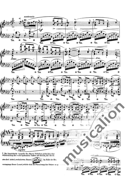 Chopin, Frederic: Ballade Nr. 3 A-flat major - Piano:6