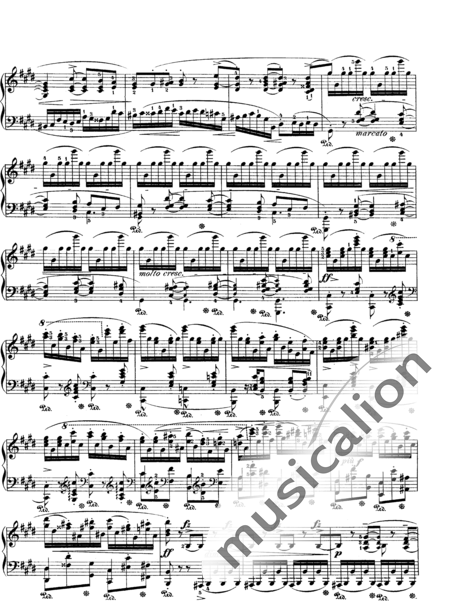 Chopin, Frederic: Ballade Nr. 3 A-flat major - Piano:7