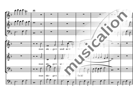 Buxtehude, Dietrich: In dulci jubilo - Choir>SAB+Cnt+[Vln2+Vlc]:1