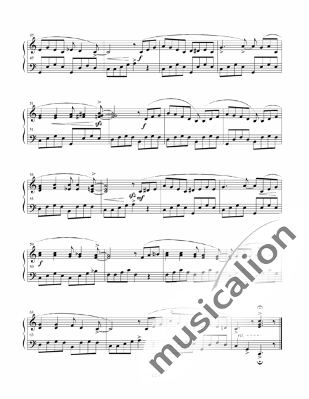 Smit, Maarten : Boogie Nr. 5 - Klavier:3