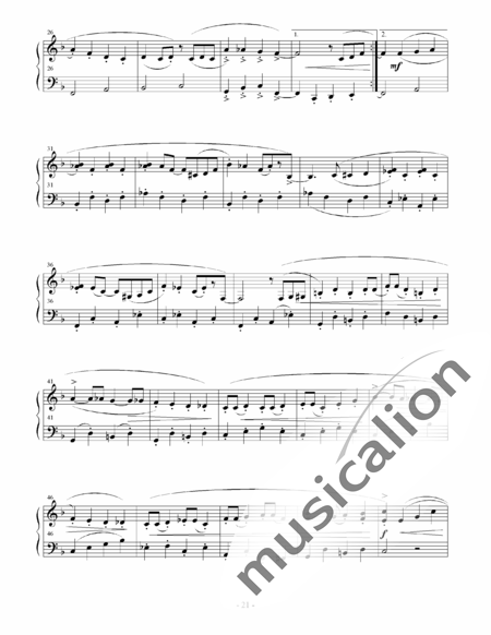 Smit, Maarten: Swing March Nr. 9 - Piano:2