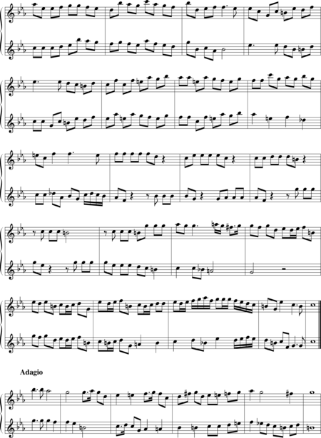 Croft, William: Sonate 1 (für Blockflöten AA) - Blockflöte 2:3