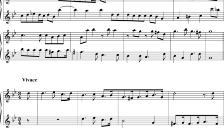 Croft, William: Sonate 6 (für Blockflöten AA) - Blockflöte 2:1