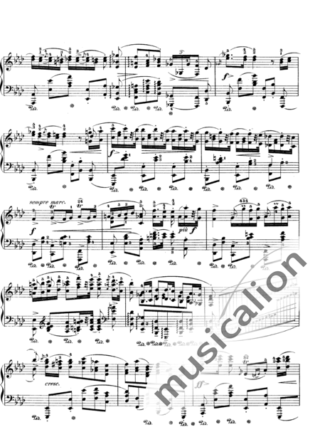 Chopin, Frederic: Polonaise No. 6 "Heroic" A major - Piano:2