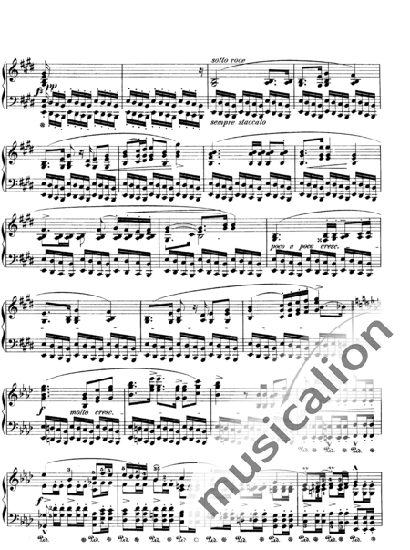 Chopin, Frederic: Polonaise No. 6 "Heroic" A major - Piano:7