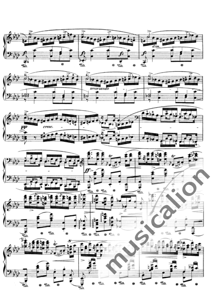 Chopin, Frederic: Polonaise No. 6 "Heroic" A major - Piano:9