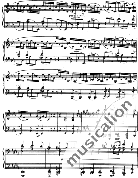 Skrjabin, Alexander: Etüde Nr. 8 - Klavier:2