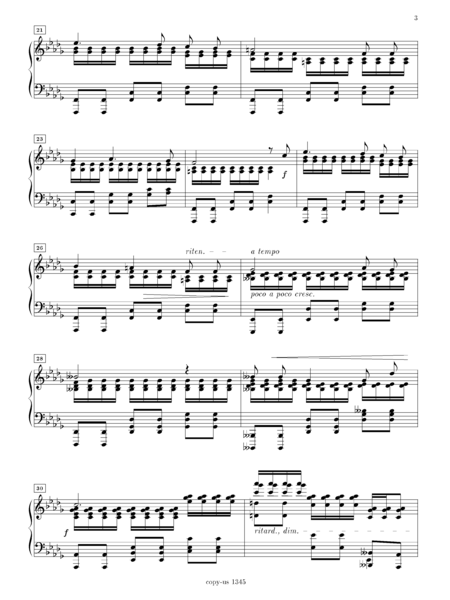 Saint-Saëns, Camille: Mon cœur s’ouvre à ta voix (Arie der Dalila aus Samson und Dalila) - Klavier:3