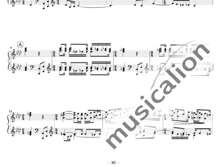 Saint-Saëns, Camille: Messe de Requiem: Oro Supplex Nr. 4 - Solo>Sop/Ten/Bass+Chor>SATB+Kl:1