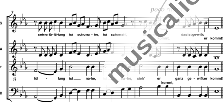 Henker, Gottfried
: Mira, él viene (Motete) - Coro>SATB:1