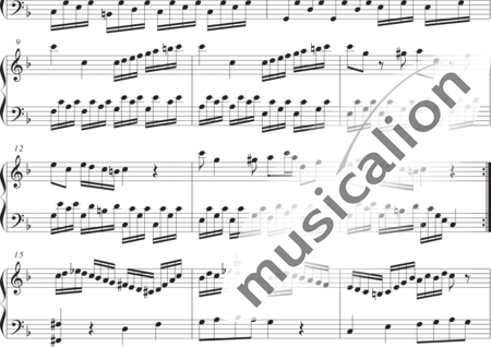 d'Agnesi, Maria Teresa: Sonata per il Clavicembalo - Klavier:1