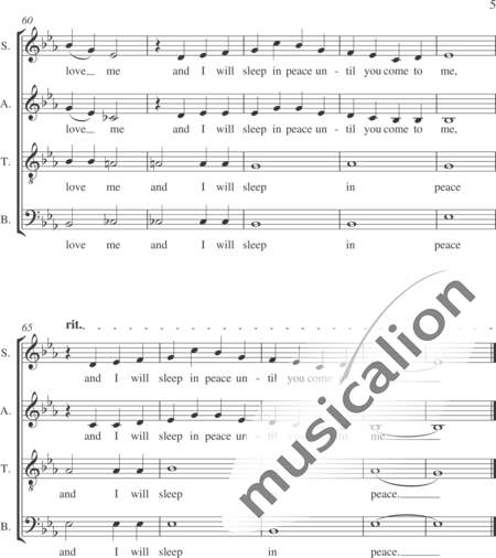 Anónimo, desconocido: Oh Danny Boy - Coro>SATB:5