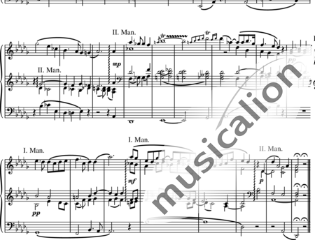 Schumann, Robert: Abendlied - Orgel>mPed:1