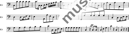 Führer, Robert
: Te Deum - Coro>SATB+Fl+[Trb2+Trp2]+[Vl2+Cb]:35