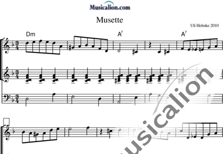 Helmke, Uli: Musette - 1st Movement - Acordeón:0