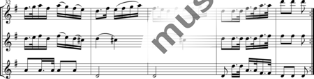 Hook, James : Trio IV - Flute 3:3