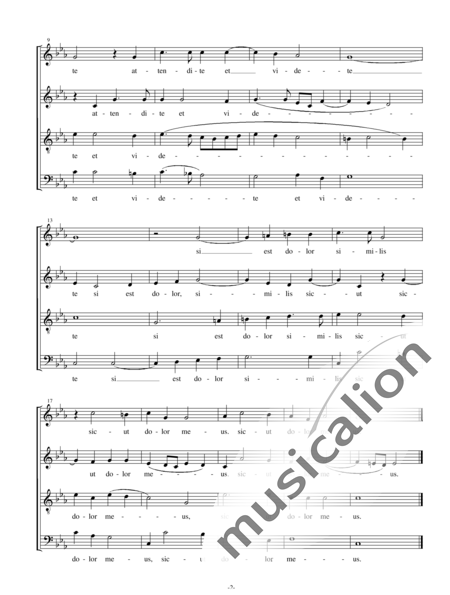 Croce, Giovanni
: O vos omnes (Motete) - Coro>SATB:2