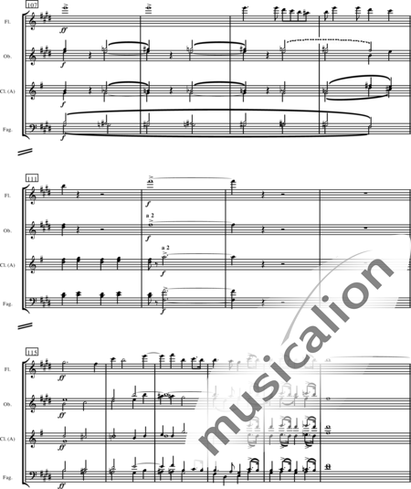 Mendelssohn Bartholdy, Felix: Concerto for 2 Pianos and Orchestra in E Major, 3rd mvt - Piano 2+[Fl+Ob2+ClA2+Bn2]+[Hn2+Tpt2]+Tmp+Cnt+[Vln2+Vla]:99