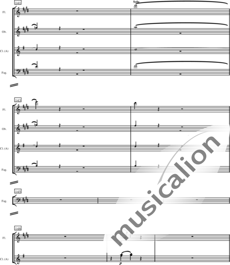 Mendelssohn Bartholdy, Felix: Concerto for 2 Pianos and Orchestra in E Major, 3rd mvt - Piano 2+[Fl+Ob2+ClA2+Bn2]+[Hn2+Tpt2]+Tmp+Cnt+[Vln2+Vla]:102