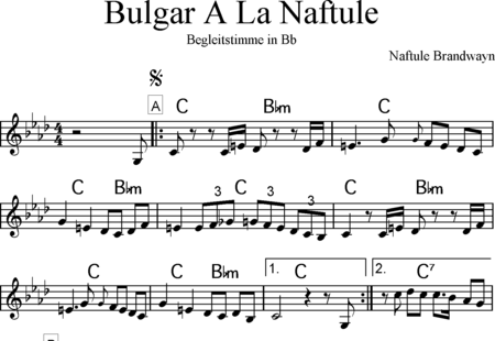 Anónimo, desconocido: Bulgar a la Naftule - Intrumentación flexible :0