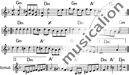 Anonymus, Unknown: L´Chaim - Melodies and Chords:1