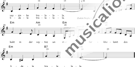 Anonymus, Unknown: Margaritkelekh - Melodies and Chords:1
