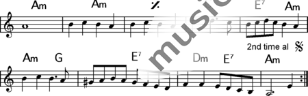 Anonymus, Unknown: Sher - Melodies and Chords:1