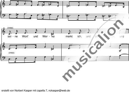 Loewe, Carl: Der Zauberlehrling - Solo>Alt+Klavier:1