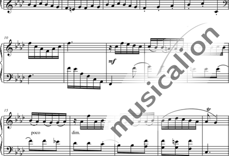 Scarlatti, Domenico: Sonata for harpsichord in F Minor - Piano:1