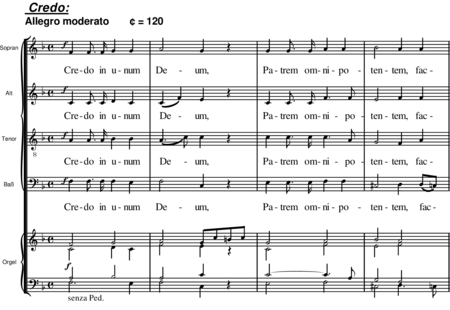 Kram, Wolfgang: Credo - Chor>SATB+Orgel:0
