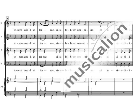 Kram, Wolfgang: Credo - Chor>SATB+Orgel:1