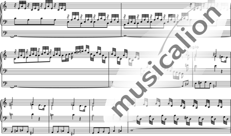 Bach, Johann Sebastian: Fantasy and Fugue in A Minor - Organ>wped:10