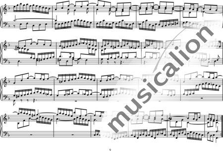 Bach, Johann Sebastian: Pastorale in F-Dur in 4 Sätzen - Orgel>mPed:8