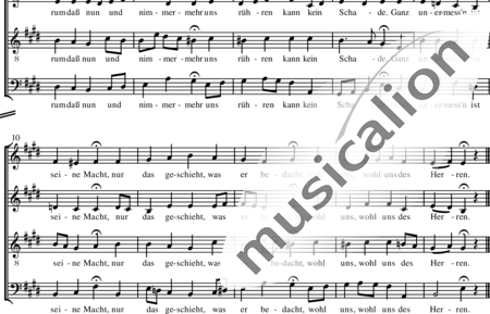 Mendelssohn Bartholdy, Felix: St. Paul: Part 1 - 3: Recitative and Chorus "Allein Gott in der Höh’ sei Ehr" (V - Choir>SATB:1