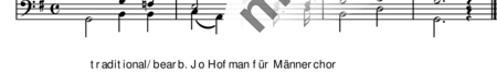 Hofman, Jo: Ein Prosit - Chor>TTBB:1