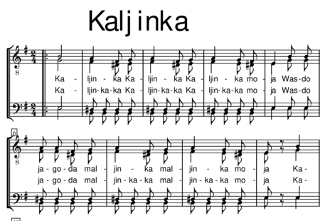 Hofman, Jo
: Kaljinka - Coro>TTBBB:0
