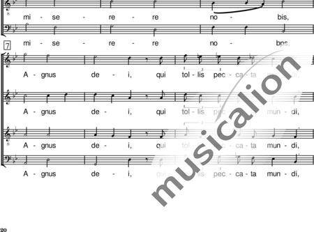 Wachten, Wilfried: Agnus Dei - Chor>SATB:1