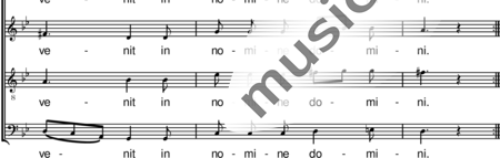 Wachten, Wilfried: Benedictus - Coro>SATB:1