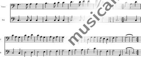 Wachten, Wilfried: Llamado pastoril - Coro>SSAATB:4