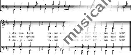 Meglitsch, Klaus: Verlass mich nicht - Chor>SATB:1