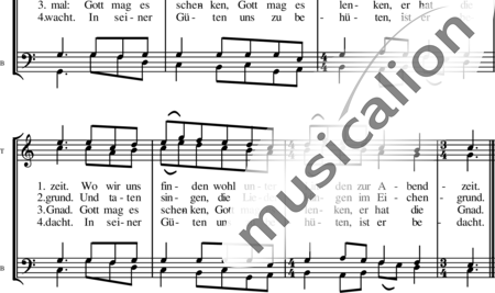 Roth, H. - D.: Kein schöner Land - Chor>TTBB:1
