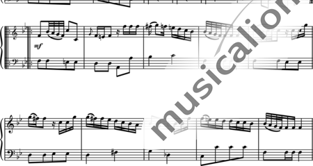 Mozart, Wolfgang Amadeus: Andante (aus dem Londoner Skizzenbuch) - Klavier:1
