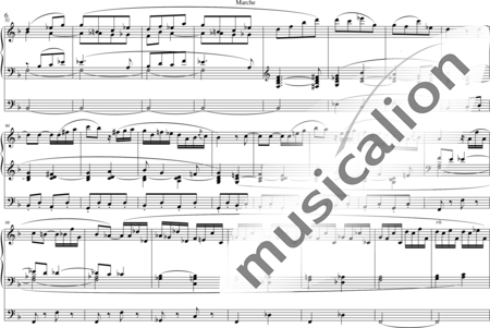 Lefébure-Wely, Louis: Marche C-Dur - Orgel>mPed:5
