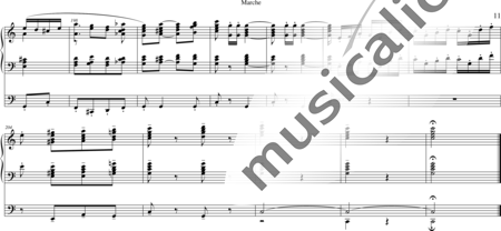 Lefébure-Wely, Louis: Marche C-Dur - Orgel>mPed:10