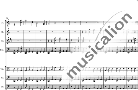 Drewes, Michael: Vals mexicano - Violín+Flauta+[Clar+Fg]+Trp+Tp+[Vla+Vc+Cb]:6