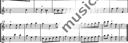 Braun, Mr.: Sonata quarta - Blockflöte 2:1