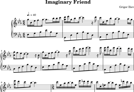 Iliev, Grigor: Imaginary Friend - Piano:0