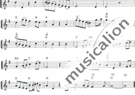 Vivaldi, Antonio: Der Winter (G Major) - Recorder+Guitar:1