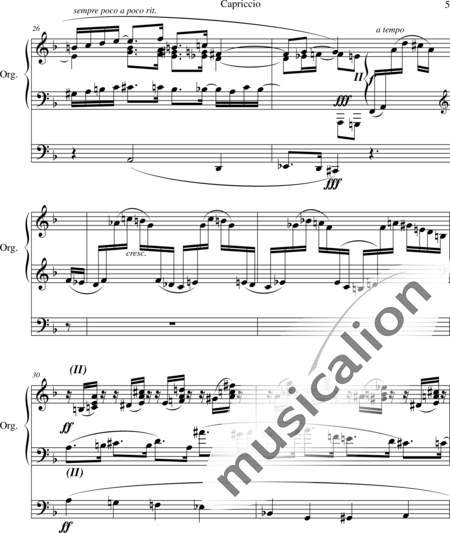 Reger, Max: Capriccio - Organ>wped:5